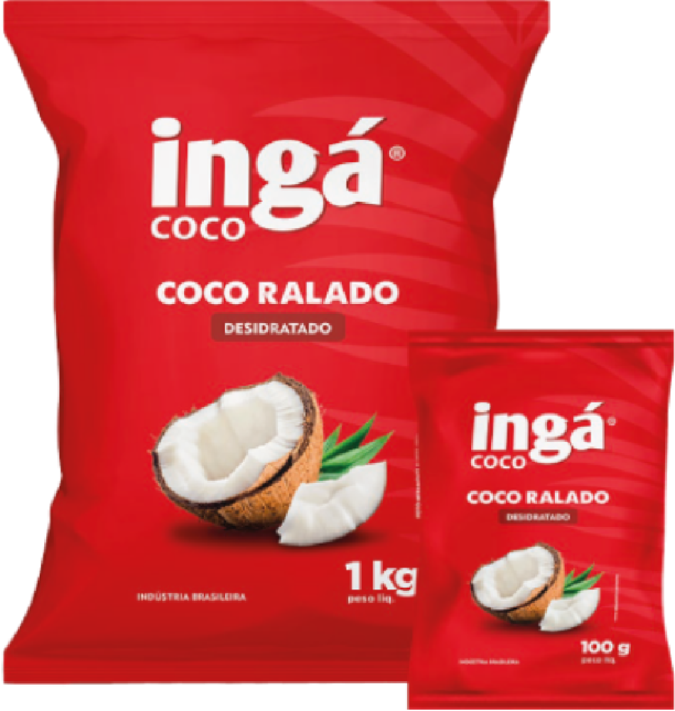 Coco Ralado e Flocos